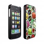 Wholesale iPhone 4S 4 Apple Worm Design Hard Case (Apple Worm)